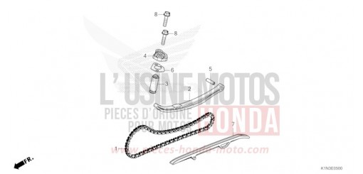 CHAINE A CAMES/TENDEUR FSH125M de 2021
